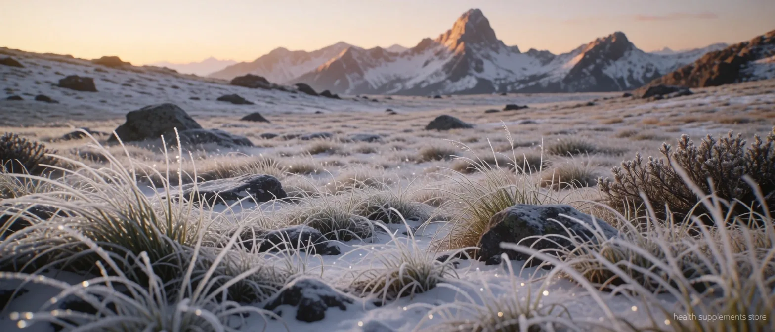 Alpine sunset